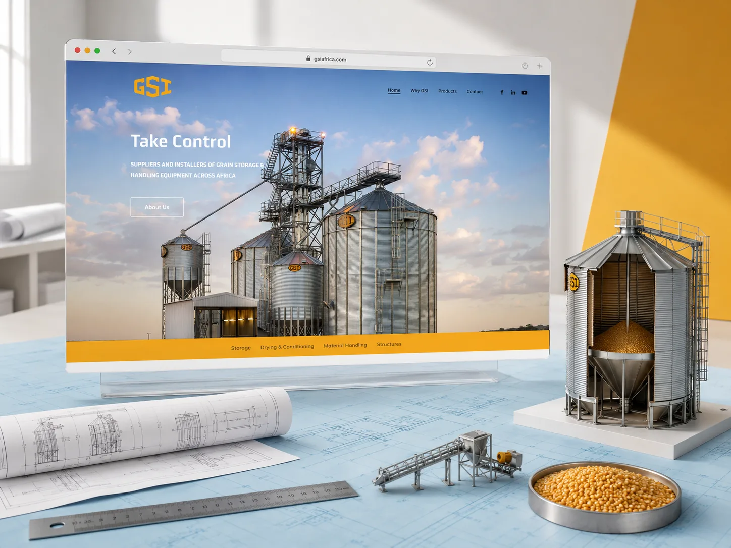 GSI Africa website artwork