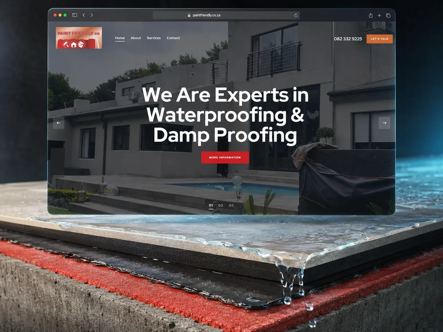 Paint Friendly website artwork